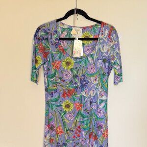 Johnny Was Daphne Mesh Dress sz Medium